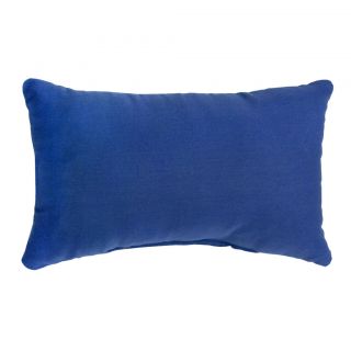 Aqua Blue Rectangle Outdoor Accent Pillows (Set of 2)