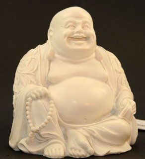 Figur Happy Buddha, Lachender Buddha, Hotei aus Alabaster