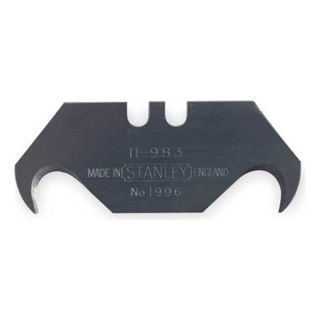 Stanley 11 983A Large Hook Blades, 2 7/8 In L, PK 100