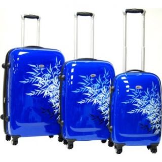 CalPak Bangkok 3 Piece Exp. Hardside Luggage Set (Blue