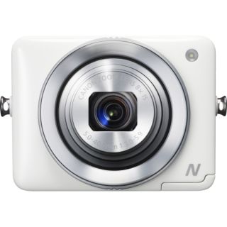 Canon PowerShot N 12.1MP White Digital Camera Today $299.99