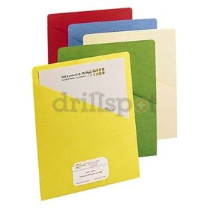 Smead 75425 Slash Pocket File Jackets