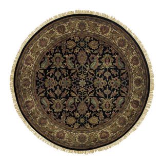 Hand knotted Lavar Collection Wool Rug (8 Round)