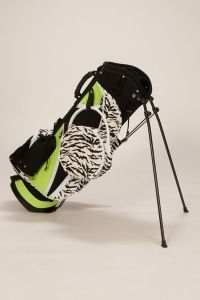 Sassy Caddy Ladies Golf Stand Bags   Zippy Zebra Animal