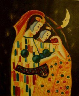 Art Reproduction Oil Painting Klimt Classic 20 X 24