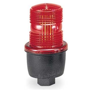 Federal Signal LP3P 120R Low Profile Warning Light, Strobe, Red