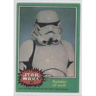  Soldier of evil (Trading Card) 1977 Star Wars #247 