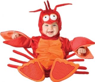 Lil Characters Unisex baby Infant Lobster Costume