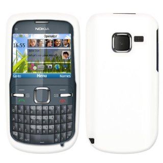 Weiß Silikon Hülle Schutzhülle Tasche Case für Nokia C3 