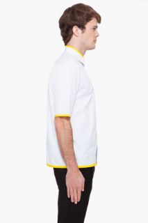 Raf Simons Yellow Collar Shirt for men