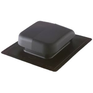 Construction Metals Inc PRV50BLF PRV 50BLK Plas RoofVent