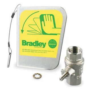 Bradley S30 072 Stainless Handle, Ball Valve, Harness