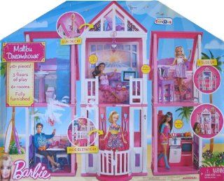 Barbie MALIBU DREAMHOUSE Playset DREAM HOUSE w 40+ Pieces
