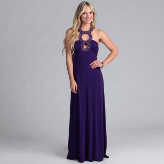 Institute Liberal Purple Beaded Neck Formal Dress Today $48.99 4.0 (1