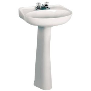 Eljer Industries   China 281 2260 00 White China Lavatory Pedestal