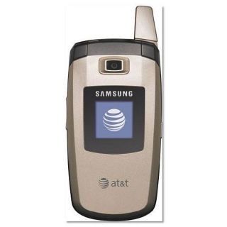 Samsung C417 Gold GSM Unlocked Flip Cell Phone