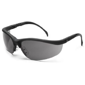 MCR Safety KD112 Black Glasses/Gry Lens