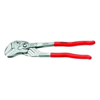 Knipex 8603300SBA 12OAL Nickel Pltd2 3/8Cap Pliers Wrench/Carded