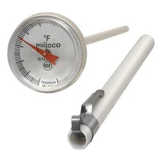 Miljoco B1098M95C 5.0 Dial Pocket Thermometer, Stainless Steel