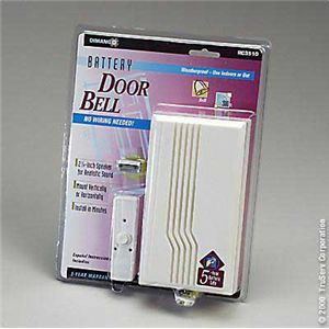 Thomas & Betts RC3510D DLX Wireless Doorbell