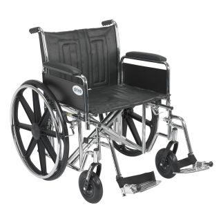 Sentra EC Heavy Duty Wheelchair with Various Arm Styles and Front