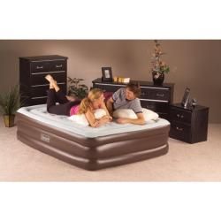 Double High QuickBed Queen size Air Bed Electric Pump Combo
