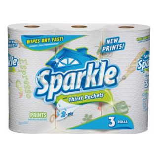 Georgia Pacific 01330 3PK Sparkle Paper Towel, Pack of 10