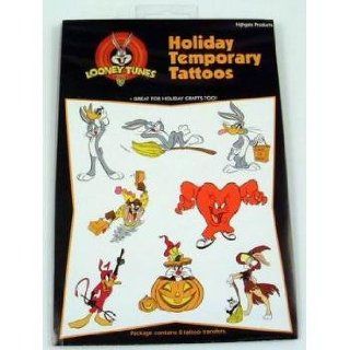 Halloween Looney Tunes Temporary Tattoos (144 Pack)