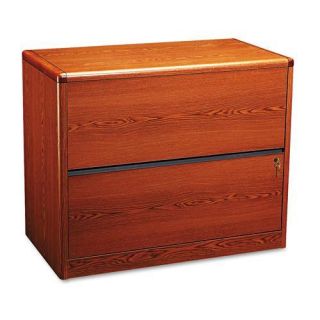 HON 10700 Series 2 Drawer Lateral File Cabinet   Cherry