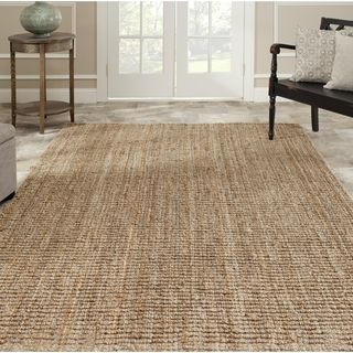 Hand woven Weaves Natural colored Fine Sisal Rug (10 x 14