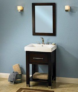 Fairmont Single Sink Bathroom Vanity 145 V24. 24W x 19D x 36H