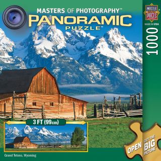 1000 Piece Masters Of Photography Grand Tetons Panoramic Puzzle