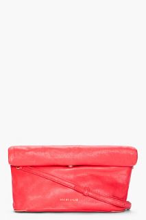 See by Chloé Coral Leather Roll top Annette Clutch for women