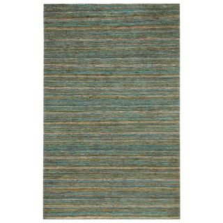 Hand woven Haneul 03 Blue Hemp Rug (5 x 8) Today $220.99 Sale $198