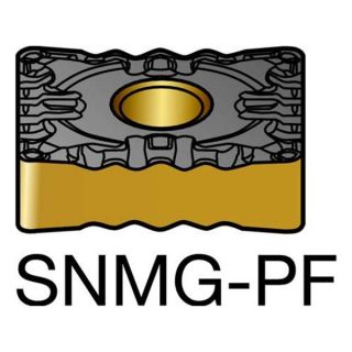 Sandvik Coromant SNMG 433 PF 1525 Cermet Turning Insert, SNMG 433 PF 1525, Pack of 10