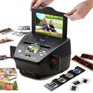 SVP PS 9700 3 in 1 Digital Photo/ Slide/ Film Scanner with 2GB SD Card