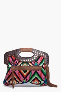 Twelfth St. By Cynthia Vincent Outlaw Print Clutch for women
