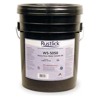 Rustlick 74056 Water Soluble Oil Coolant, 5 gal.