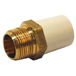 Mueller Industries 164 303HC 1/2" Mip Cpvc Adapter