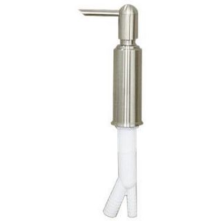 Satin Nickel Free standing Suction Cup Counter Soap Dispenser Today $