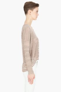 Helmut Pale Taupe Destroyed Boucle for women