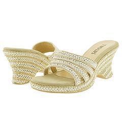 Two Lips Darbi Natural/White Sandals