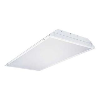 Lithonia 2GT8 2 32 A12 MVOLT GEUS Recessed Troffer, Lensed, F32T8, 2 Lamp