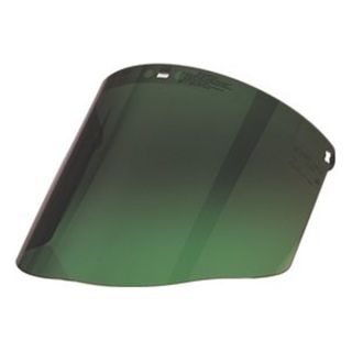 3M 1012481 WP96CAL Dark Green Aluminized Polycarbonate Faceshield Be