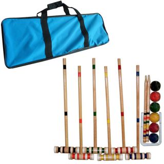 Trademark Games Complete Croquet Set with Carrying Case Today $57.33