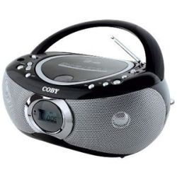 Coby MP CD455 Radio/CD Player Boombox