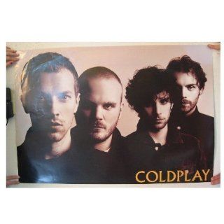 Coldplay Poster Band Shot Commercial 