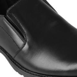 Oxford & Finch Mens Topstitched Leather Slip on Loafers