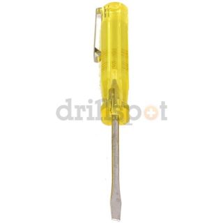 Stanley 66 101 Pocket Screwdriver, Slotted, 1/8x2 In