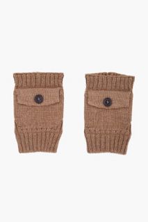 Dsquared2 Tan Ribbed Knit Cuff for men
